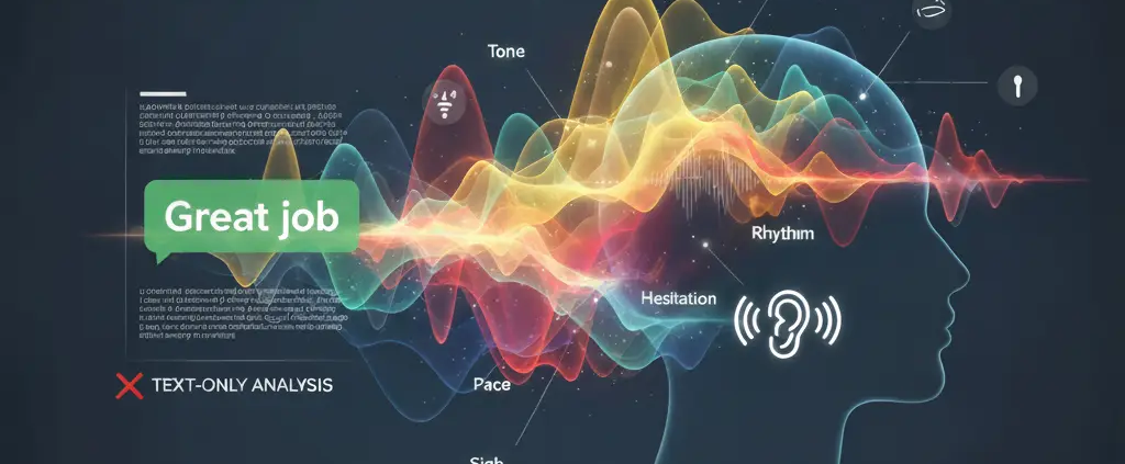 Beyond the Transcript: How Audio Analysis Unlocks the Consumer Sentiment Traditional Tools Miss